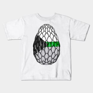 Demiromantic Pride Dragon Egg Kids T-Shirt